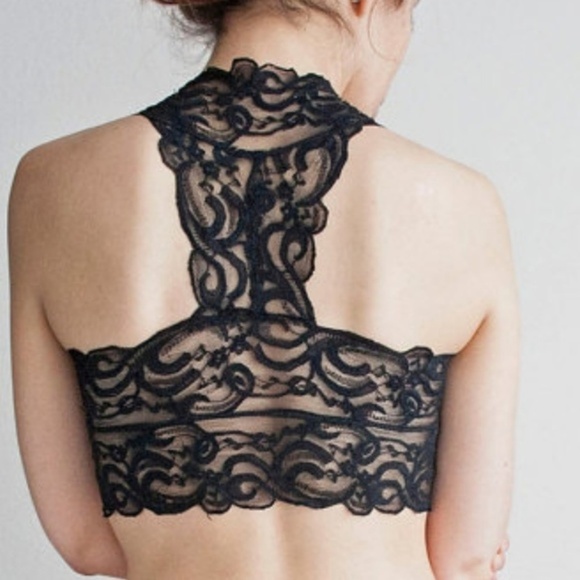 Alquimia Other - BLACK LACE BRALETTE